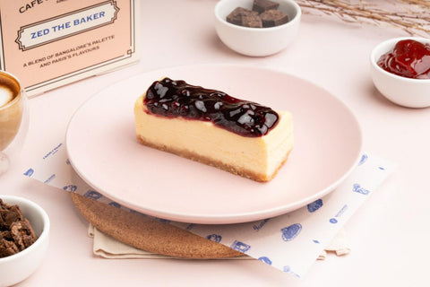 Blueberry cheesecake