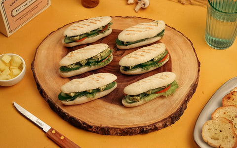 Grilled Paneer Panini Sandwich- mini