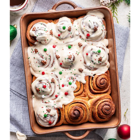 Cream Cheese Frosted Cinnamon Rolls