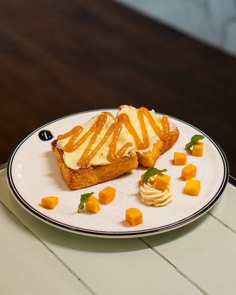 Brioche French Toast with Mango & Chantilly