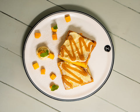Brioche French Toast with Mango & Chantilly