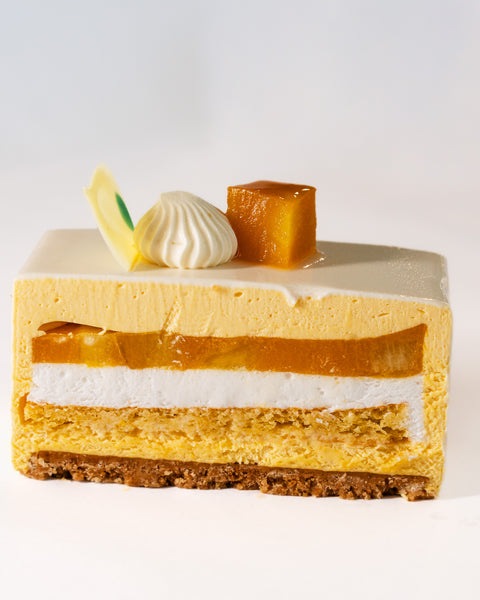 Mango  & Coconut Entremet